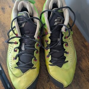 Jordan Green and Black Sneakers